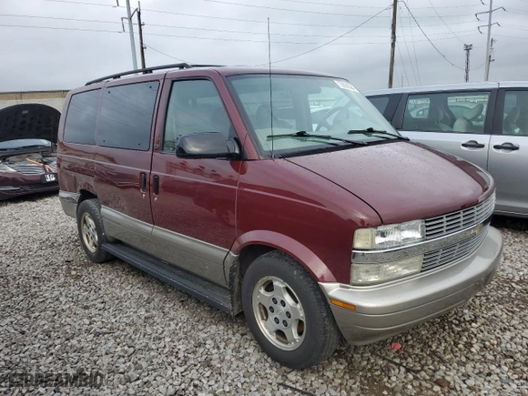 2005 Chevrolet Astro Passenger with VIN 1GNDM19X45B105140, listed as a Copart auction lot 73030384 with 92184 miles and Salvage Title. Bid and sale history available at carsss.com. Image 4.