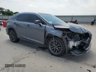 2022 Lexus RX 350 F Sport with VIN 2T2YZMDA0NC312444, listed as a Copart auction lot 53786205 with 60,684 mi miles and Salvage title. Bid and sale history available at DreamBid. Image 4.