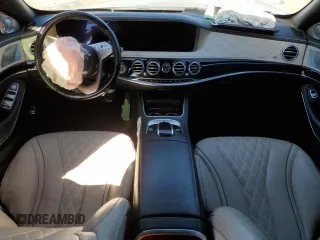 2020 Mercedes-Benz S with VIN W1KUX8AB1LA564983, listed as a Copart auction lot 48163955 with Not Provided miles and Clean Title. Bid and sale history available at DreamBid. Image 8.