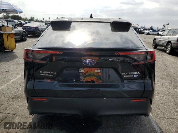 2024 Subaru Solterra Limited with VIN JTMABABA8RA074526, listed as a Copart auction lot 54688255 with 1,169 mi miles and Salvage title. Bid and sale history available at DreamBid. Image 6.