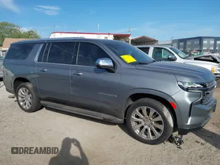 2022 Chevrolet Suburban Premier with VIN 1GNSKFKD2NR138333, listed as a IAAI auction lot 41911336 with 78,003 mi miles. Bid and sale history available at carsss.com. Image 13.