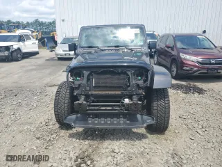 2018 Jeep Wrangler JK Unlimited Sahara with VIN 1C4BJWEG8JL873719, listed as a Copart auction lot 64660824 with 110,413 mi miles and Salvage Title. Bid and sale history available at carsss.com. Image 5.