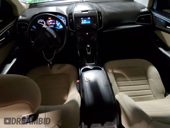 2016 Ford Edge SE with VIN 2FMPK4G99GBB67112, listed as a Copart auction lot 55143535 with 206,666 mi miles and Salvage title. Bid and sale history available at DreamBid. Image 8.