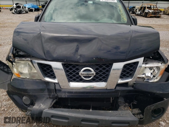 2012 Nissan Frontier SV with VIN 1N6AD0EV5CC464320, listed as a Copart auction lot 61034735 with Not provided miles and Salvage title. Bid and sale history available at DreamBid. Image 11.