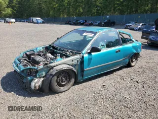 1993 Honda Civic z VIN 2HGEH2469PH503008, wystawiony jako Copart lot #59558385 z przebiegiem Nie podano mil oraz Czysty tytuł • Clean title. Historia ofert i sprzedaży dostępna na DreamBid. Obrazek 1.