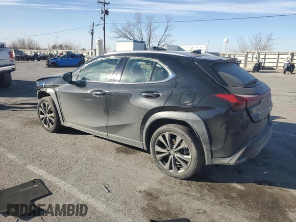 2020 Lexus UX 200 F Sport with VIN JTHE3JBH7L2029444, listed as a Copart auction lot 42803025 with 60,296 mi miles and Salvage Title. Bid and sale history available at DreamBid. Image 2.