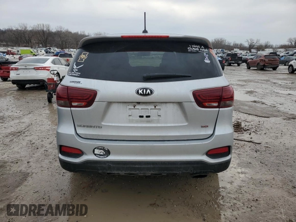 2019 Kia Sorento L with VIN 5XYPG4A31KG464406, listed as a Copart auction lot 89366145 with 153,046 mi miles and Clean Title. Bid and sale history available at DreamBid. Image 6.