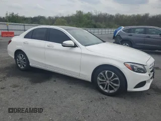 2016 Mercedes-Benz C 300 Luxury with VIN 55SWF4KBXGU100888, listed as a Copart auction lot 54771145 with 140,019 mi miles and Clean Title. Bid and sale history available at DreamBid. Image 4.