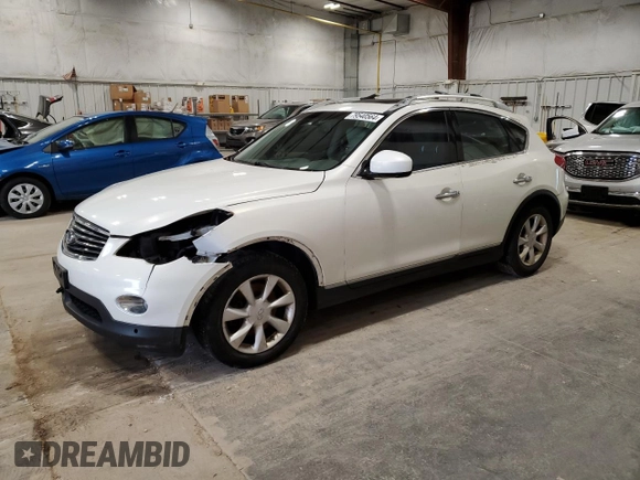 2010 Infiniti EX Journey с VIN JN1AJ0HRXAM754573, выставлен на аукционе Copart как лот 45659675 с пробегом 209 742 миль миль и На запчасти • Non repairable. История ставок и продаж доступна на DreamBid. Изображение 1.