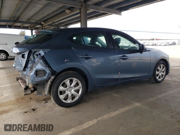 2016 Mazda 3 i Sport with VIN 3MZBM1J70GM323581, listed as a Copart auction lot 49866765 with 147,653 mi miles and Salvage Title. Bid and sale history available at DreamBid. Image 3.