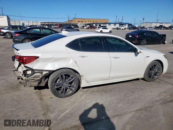 2018 Acura TLX w/A-SPEC Pkg z VIN 19UUB2F67JA000092, wystawiony jako Copart lot #48678105 z przebiegiem 99 106 mil mil oraz Szkoda całkowita • Salvage title. Historia ofert i sprzedaży dostępna na DreamBid. Obrazek 3.