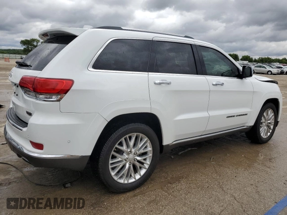2017 Jeep Grand Cherokee Summit with VIN 1C4RJFJG2HC941155, listed as a Copart auction lot 57641665 with 72,273 mi miles and Salvage title. Bid and sale history available at DreamBid. Image 3.