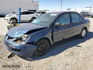 2005 Mitsubishi Lancer ES with VIN JA3AJ26E65U048830, listed as a Copart auction lot 73990244 with 166,510 mi miles and Salvage Title. Bid and sale history available at carsss.com. Image 1.