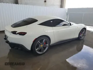 2024 Ferrari Roma z VIN ZFF98RNA4R0301164, wystawiony jako Copart lot #61120144 z przebiegiem 1263 mil mil oraz Nie do naprawy. Historia ofert i sprzedaży dostępna na DreamBid. Obrazek 3.