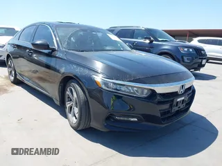 2018 Honda Accord EX-L with VIN 1HGCV2F57JA037198, listed as a IAAI auction lot 42006835 with 89,396 mi miles and . Bid and sale history available at DreamBid. Image 1.