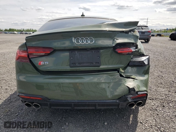 2020 Audi S5 Sportback Premium Plus z VIN WAUB4CF57LA005709, wystawiony jako Copart lot #60411685 z przebiegiem 73 795 mil mil oraz Szkoda całkowita • Salvage title. Historia ofert i sprzedaży dostępna na DreamBid. Obrazek 6.