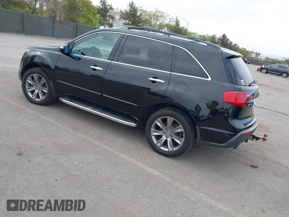 2010 Acura MDX Advance with VIN 2HNYD2H51AH517186, listed as a IAAI auction lot 42083466 with 118,745 mi miles and . Bid and sale history available at DreamBid. Image 3.