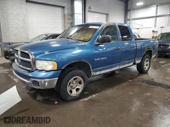 2003 Dodge 1500 ST with VIN 1D7HU18N73S303756, listed as a Copart auction lot 52517175 with 202,155 mi miles and Non Repairable. Bid and sale history available at DreamBid. Image 1.