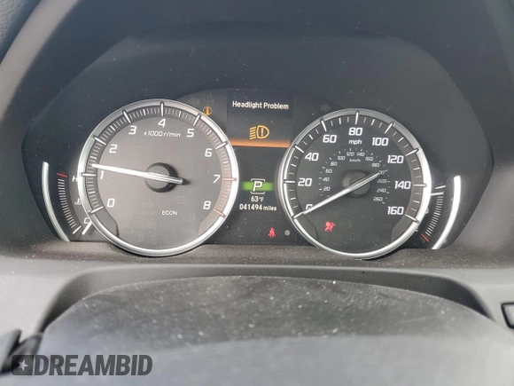 2018 Acura TLX Technology z VIN 19UUB2F50JA005898, wystawiony jako Copart lot #50837985 z przebiegiem 41 494 mil mil oraz Szkoda całkowita • Salvage title. Historia ofert i sprzedaży dostępna na DreamBid. Obrazek 9.