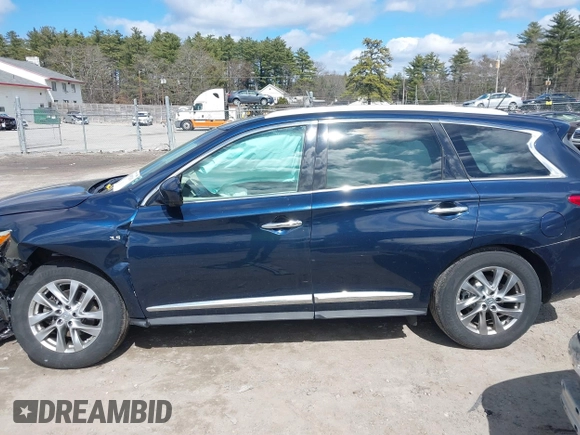 2015 Infiniti QX60 with VIN 5N1AL0MM6FC545034, listed as a IAAI auction lot 41892391 with 80,243 mi miles and . Bid and sale history available at DreamBid. Image 14.