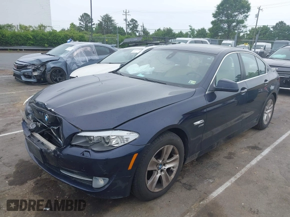 2012 BMW 5 Series 528i xDrive with VIN WBAXH5C58CDW08404, listed as a IAAI auction lot 42222460 with 146,851 mi miles and . Bid and sale history available at DreamBid. Image 2.