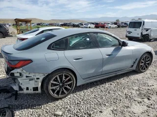 2024 BMW 4 Series 430i xDrive with VIN WBA73AV06RFP78458, listed as a Copart auction lot 55664535 with 27,665 mi miles and Salvage title. Bid and sale history available at DreamBid. Image 2.