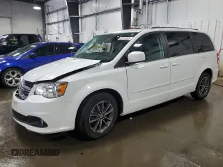2017 Dodge Grand Caravan SXT with VIN 2C4RDGCG8HR746579, listed as a Copart auction lot 53310525 with 42,202 mi miles and Salvage Title. Bid and sale history available at DreamBid. Image 1.