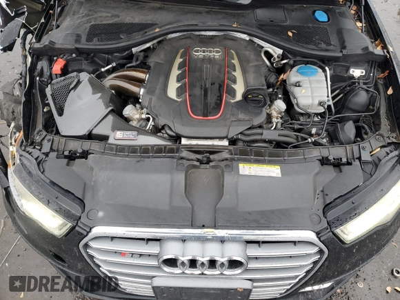 2014 Audi S6 Prestige z VIN WAUF2AFC2EN091453, wystawiony jako Copart lot #43369445 z przebiegiem 111 502 mil mil oraz Szkody całkowita. Historia ofert i sprzedaży dostępna na DreamBid. Obrazek 12.