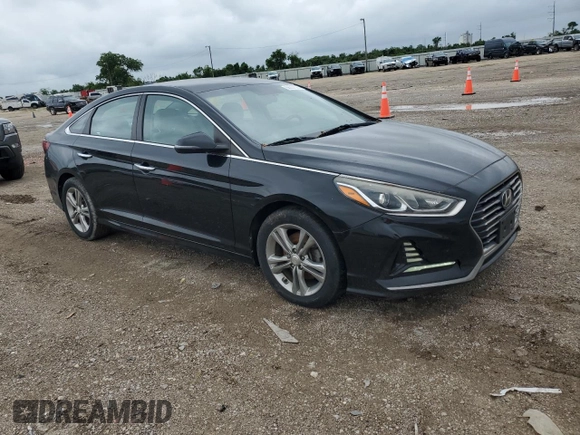 2018 Hyundai Sonata Sport with VIN 5NPE34AF8JH600891, listed as a Copart auction lot 56237525 with 127,611 mi miles and Clean Title. Bid and sale history available at DreamBid. Image 4.