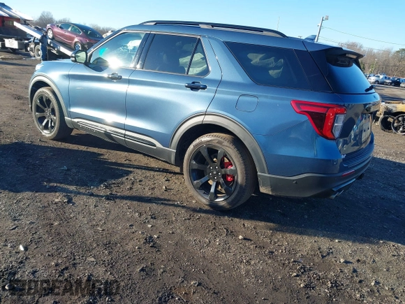 2020 Ford Explorer ST with VIN 1FM5K8GC2LGC23596, listed as a IAAI auction lot 41070463 with 78,518 mi miles. Bid and sale history available at carsss.com. Image 3.