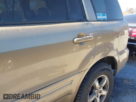 2008 Honda Pilot EX-L with VIN 5FNYF18778B052859, listed as a IAAI auction lot 41695095 with 249,207 mi miles and . Bid and sale history available at DreamBid. Image 16.