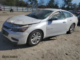 2016 Chevrolet Malibu LT with VIN 1G1ZE5ST2GF216851, listed as a Copart auction lot 50704815 with 75,069 mi miles and Salvage Title. Bid and sale history available at carsss.com. Image 1.