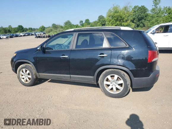 2013 Kia Sorento LX with VIN 5XYKT3A67DG393578, listed as a Copart auction lot 63515725 with 118,168 mi miles and Clean title. Bid and sale history available at DreamBid. Image 2.