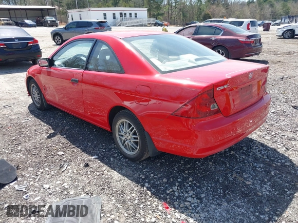2001 Honda Civic LX with VIN 1HGEM21581L003343, listed as a IAAI auction lot 41843830 with 242,441 mi miles. Bid and sale history available at carsss.com. Image 3.