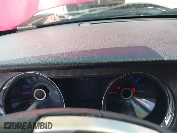 2013 Ford Mustang V6 with VIN 1ZVBP8EM6D5281421, listed as a IAAI auction lot 42387458 with 212,759 mi miles and . Bid and sale history available at DreamBid. Image 7.