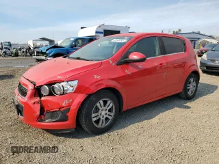 2014 Chevrolet Sonic LT with VIN 1G1JC6SB3E4146785, listed as a Copart auction lot 42540055 with 54,284 mi miles and Salvage Title. Bid and sale history available at carsss.com. Image 1.