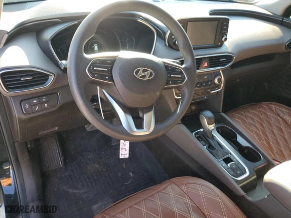 2020 Hyundai Santa Fe SEL with VIN 5NMS3CAD0LH188638, listed as a Copart auction lot 46309215 with 113,444 mi miles and Salvage Title. Bid and sale history available at carsss.com. Image 8.