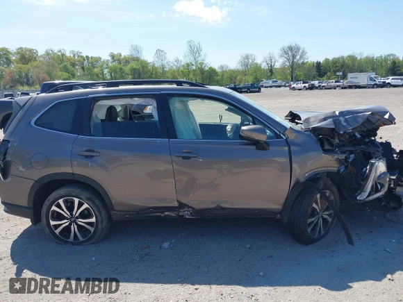 2023 Subaru Forester Limited with VIN JF2SKANC0PH548072, listed as a IAAI auction lot 42148382 with 22,315 mi miles and . Bid and sale history available at DreamBid. Image 13.