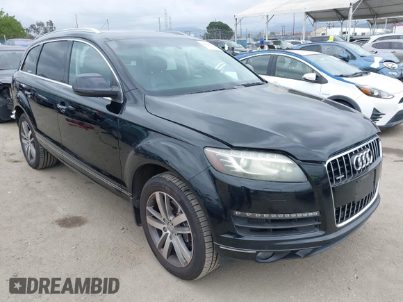 2015 Audi Q7 Premium Plus with VIN WA1LMAFE9FD031088, listed as a IAAI auction lot 42004406 with 208,707 mi miles and . Bid and sale history available at DreamBid. Image 1.