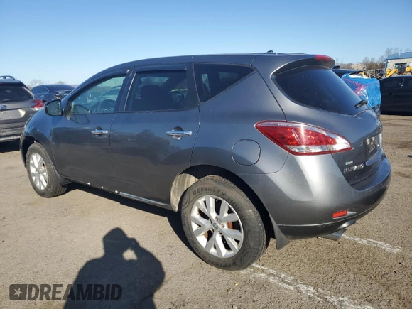 2013 Nissan Murano SV with VIN JN8AZ1MW3DW317793, listed as a Copart auction lot 51010655 with 81,295 mi miles and Clean Title. Bid and sale history available at carsss.com. Image 2.