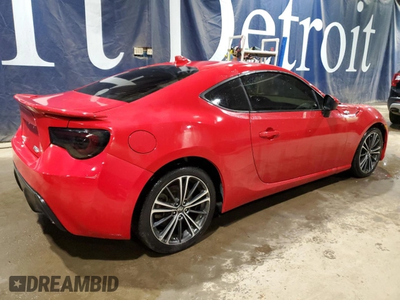 2015 Scion FR-S with VIN JF1ZNAA10F8710375, listed as a Copart auction lot 41641375 with Not Provided miles and Salvage Title. Bid and sale history available at carsss.com. Image 3.