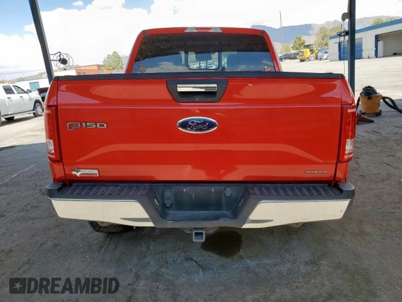 2015 Ford F-150 XLT with VIN 1FTEW1EF8FKD08747, listed as a Copart auction lot 62833355 with 141,290 mi miles and Salvage title. Bid and sale history available at DreamBid. Image 6.