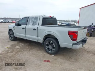 2024 Ford F-150 STX with VIN 1FTEW2KP3RFA29075, listed as a IAAI auction lot 41724330 with Not Provided miles and . Bid and sale history available at carsss.com. Image 3.