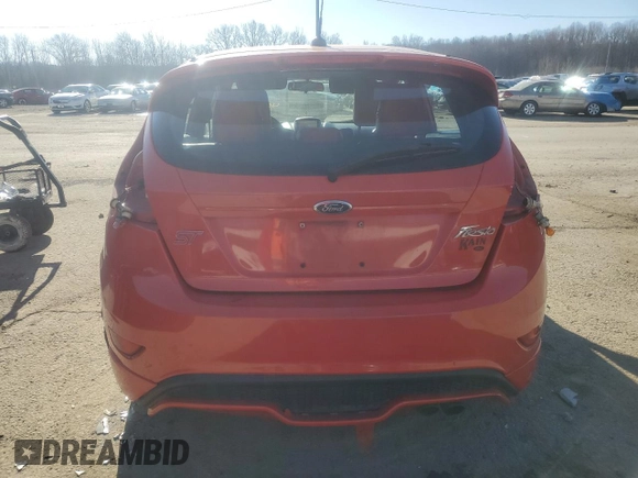 2016 Ford Fiesta ST with VIN 3FADP4GX9GM164741, listed as a Copart auction lot 46242045 with 150,808 mi miles and Salvage Title. Bid and sale history available at DreamBid. Image 6.