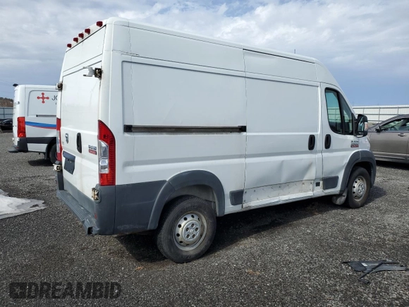 2014 Ram ProMaster Cargo with VIN 3C6TRVCG3EE101595, listed as a Copart auction lot 43605045 with 342,319 mi miles and Salvage Title. Bid and sale history available at carsss.com. Image 3.