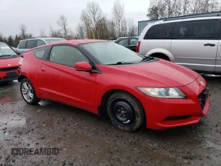 2012 Honda CR-Z with VIN JHMZF1D41CS003358, listed as a Copart auction lot 84696844 with 81,292 mi miles and Salvage Title. Bid and sale history available at carsss.com. Image 4.