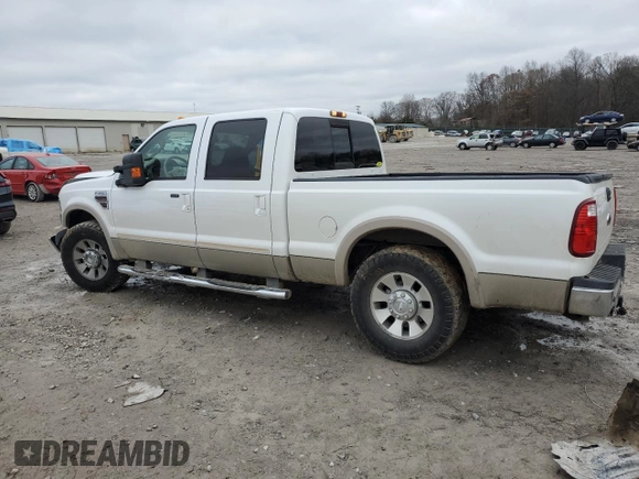 2010 Ford F-250 XL with VIN 1FTSW2AR1AEA31293, listed as a Copart auction lot 85756814 with 118,994 mi miles and Salvage title. Bid and sale history available at DreamBid. Image 2.