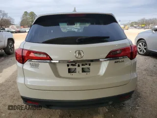 2014 Acura RDX Tech Pkg with VIN 5J8TB3H53EL002695, listed as a Copart auction lot 46033125 with 186,300 mi miles and Salvage Title. Bid and sale history available at carsss.com. Image 6.