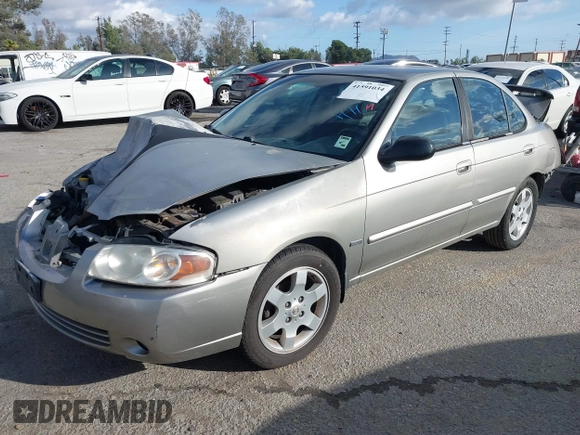 2006 Nissan Sentra S z VIN 3N1CB51D56L514396, wystawiony jako IAAI lot #41591034 z przebiegiem 350 322 mil mil oraz . Historia ofert i sprzedaży dostępna na DreamBid. Obrazek 2.