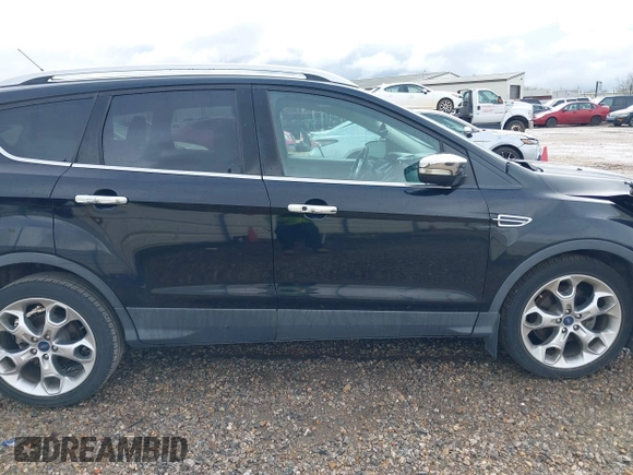 2016 Ford Escape Titanium with VIN 1FMCU0JX8GUA49619, listed as a IAAI auction lot 41743116 with 53,456 mi miles. Bid and sale history available at carsss.com. Image 13.